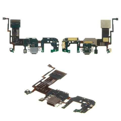 Шлейф Samsung SM-G955 Galaxy S8 Plus, коннектора зарядки, с микрофоном, High Copy