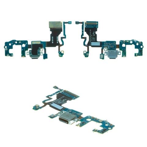 Плата зарядки Samsung SM-G960 Galaxy S9, шлейф коннектора зарядки, High Copy