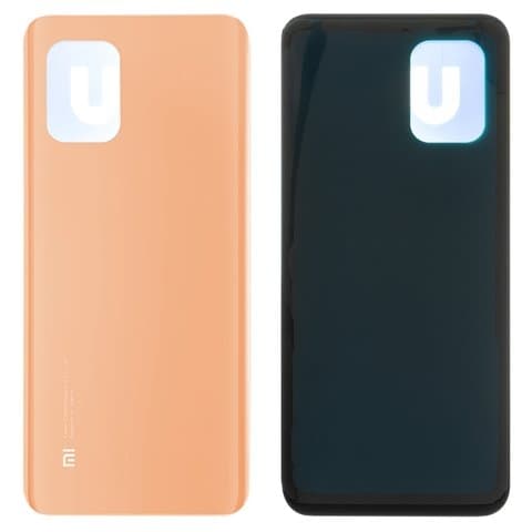 Задня кришка Xiaomi Mi 10 Lite, Mi 10 Youth 5G, M2002J9G, M2002J9S, XIG01, оранжевая, Orange, Peach, Original (PRC) | корпус, задняя панель аккумулятора, АКБ, батареи