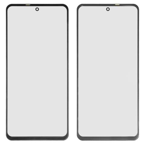 Стекло дисплея Xiaomi Mi 10T Lite, Poco X3, Poco X3 Pro, M2102J20SG, M2102J20SI, черное | стекло тачскрина