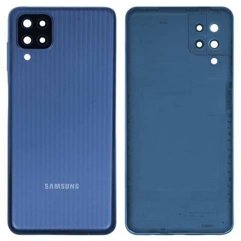 Задня кришка Samsung SM-M127 Galaxy M12, синя, Original (PRC) | корпус, задняя панель аккумулятора, АКБ, батареи