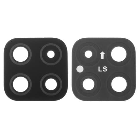 Стекло камеры Samsung SM-A226 Galaxy A22 5G, черное, Original (PRC)