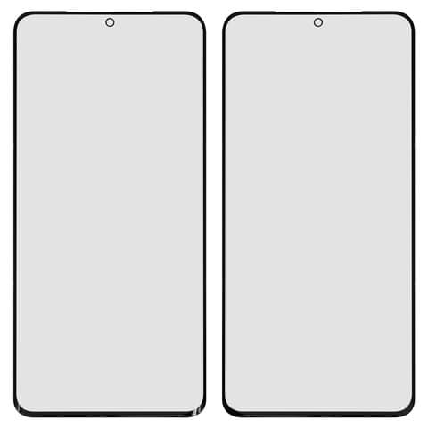 Стекло дисплея Samsung SM-G998 Galaxy S21 Ultra 5G, черное | стекло тачскрина