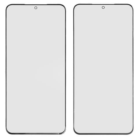 Стекло дисплея Samsung SM-G996 Galaxy S21 Plus 5G, черное | стекло тачскрина