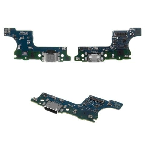 Плата зарядки Samsung SM-M015 Galaxy M01, шлейф коннектора зарядки, с микрофоном, Original (PRC)