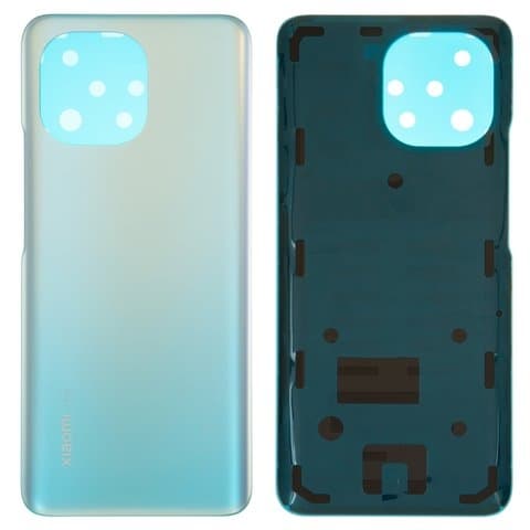 Задня кришка Xiaomi Mi 11, M2011K2C, M2011K2G, блакитна, Horizon Blue, Original (PRC) | корпус, задняя панель аккумулятора, АКБ, батареи