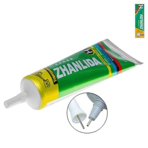 Клей-герметик Zhanlida H, для приклеивания тачскрина, дисплея, 80 мл
