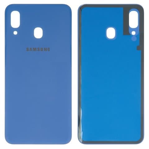 Задня кришка Samsung SM-A305 Galaxy A30, синя, High Copy | корпус, задняя панель аккумулятора, АКБ, батареи