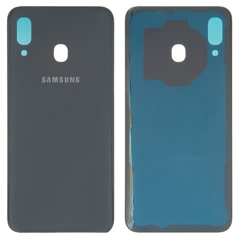 Задня кришка Samsung SM-A305 Galaxy A30, чорна, High Copy | корпус, задняя панель аккумулятора, АКБ, батареи