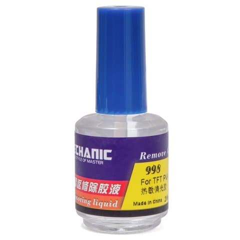 Очиститель Mechanic 998, УФ клея, для OCA -пленки, 20 мл