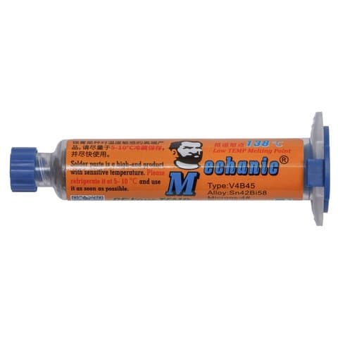BGA-паста Mechanic V4B45, бессвинцовая, 138 °C, 40 г