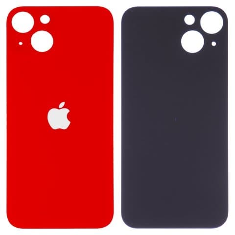 Задня кришка Apple iPhone 13, червона, потрібно знімати скло камери, small hole, Original (PRC) | корпус, крышка аккумулятора, АКБ, батареи