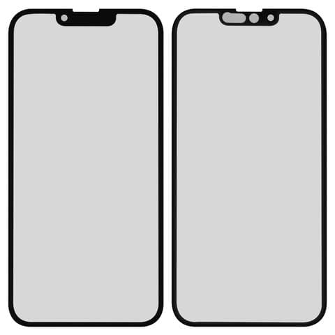 Стекло дисплея Apple iPhone 13 Pro, черное | стекло тачскрина