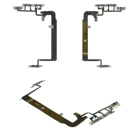 Шлейф Apple iPhone 13 Pro Max, кнопки включения, кнопок звука (регуляции громкости), боковых клавиш, Original (PRC)