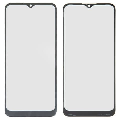 Стекло дисплея Samsung SM-A025 Galaxy A02s, SM-M025 Galaxy M02s, 163 мм, черное, с OCA-пленкой, 163 мм | стекло тачскрина