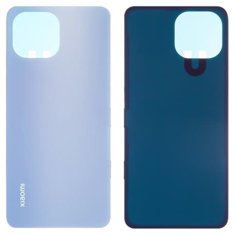 Задня кришка Xiaomi Mi 11 Lite, Mi 11 Lite 5G, Mi 11 Lite 5G NE, M2101K9AG, M2101K9AI, блакитна, Bubblegum Blue, Original (PRC) | корпус, задняя панель аккумулятора, АКБ, батареи