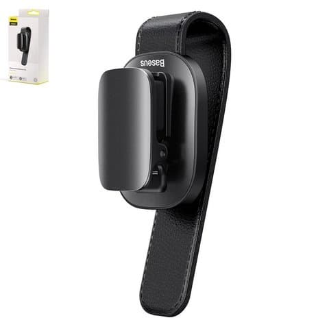 Тримач Baseus, чорний, очков, пластик, #ACYJN-B01 | держатель