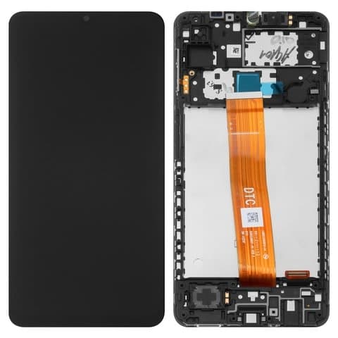 Дисплей Samsung SM-A125 Galaxy A12, чорний | з тачскріном | Original (Сервис-Центр), GH82-24491A, GH82-24490A | дисплейный модуль, экран