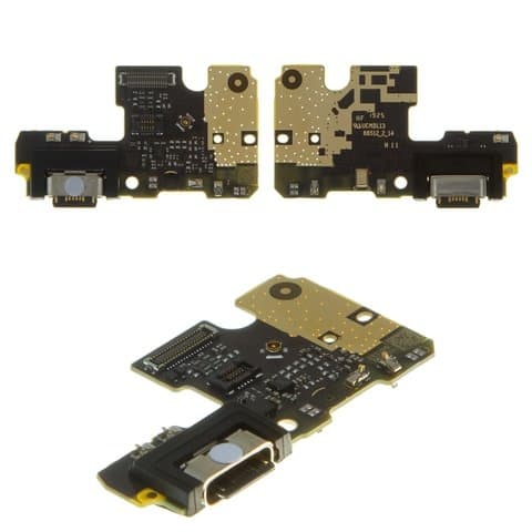 Плата зарядки Xiaomi Mi A3, M1906F9SH, M1906F9SI, шлейф коннектора зарядки, с микрофоном, оригинал (Сервис-Центр)