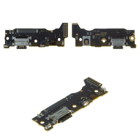 Плата зарядки Xiaomi Redmi Note 10 Pro, M2101K6G, M2101K6R, шлейф коннектора зарядки, Original (PRC)