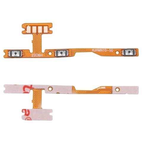 Шлейф Xiaomi Poco M3 Pro, кнопки включения, кнопок звука (регуляции громкости), боковых клавиш, High Copy