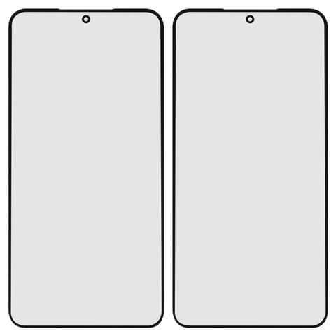 Стекло дисплея Samsung SM-S901 Galaxy S22 5G, черное, с OCA-пленкой | стекло тачскрина