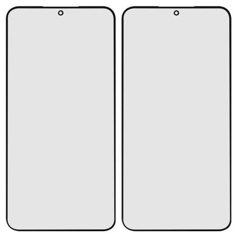 Стекло дисплея Samsung SM-S906 Galaxy S22 Plus 5G, черное, с OCA-пленкой | стекло тачскрина