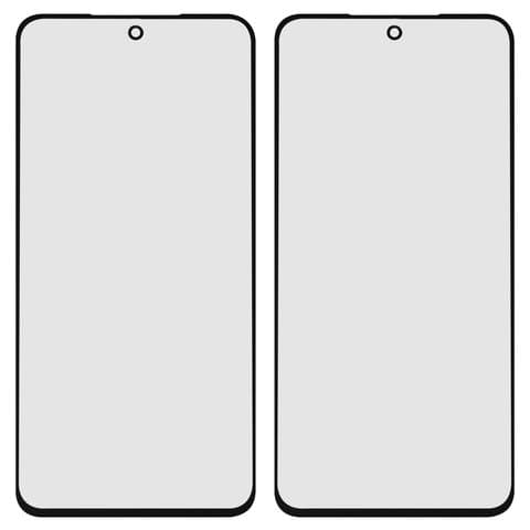 Стекло дисплея Samsung SM-G990 Galaxy S21 FE 5G, черное, с OCA-пленкой | стекло тачскрина