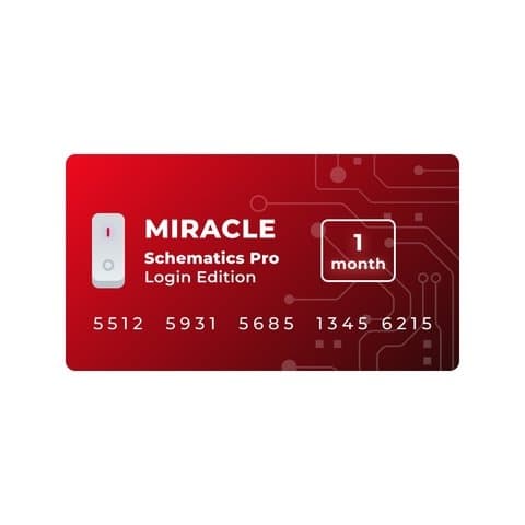 Miracle Schematics Pro Login Edition (1 месяц)