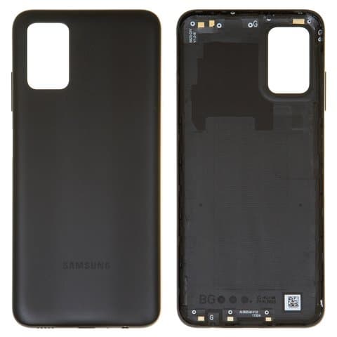 Задня кришка Samsung SM-A037 Galaxy A03s, чорна, Original (PRC) | корпус, задняя панель аккумулятора, АКБ, батареи
