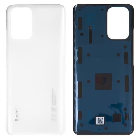 Задня кришка Xiaomi Redmi Note 10S, M2101K7BG, M2101K7BI, M2101K7BNY, M2101K7BL, біла, Frost White, Pebble White, Original (PRC) | корпус, задняя панель аккумулятора, АКБ, батареи