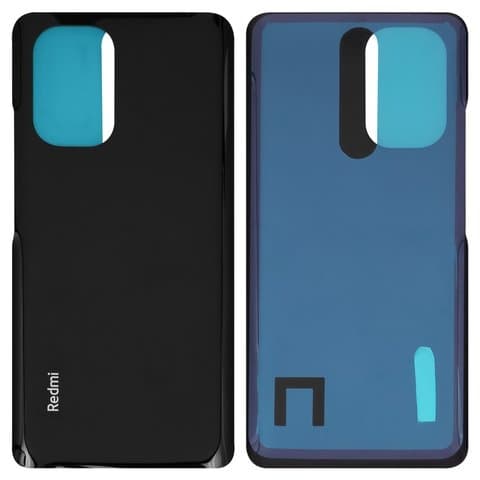 Задня кришка Xiaomi Poco F3, Redmi K40, чорна, Лого Redmi, arctic night black, Original (PRC) | корпус, задняя панель аккумулятора, АКБ, батареи