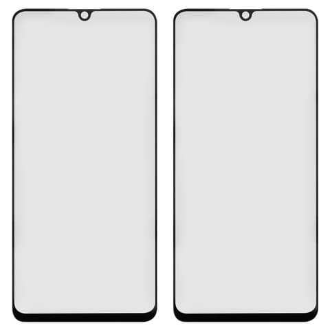 Стекло дисплея Samsung SM-M225 Galaxy M22, черное | стекло тачскрина