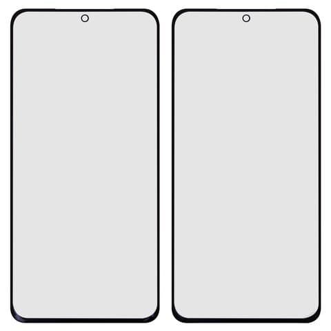 Стекло дисплея Samsung SM-G980 Galaxy S20, SM-G981 Galaxy S20 5G, черное, с OCA-пленкой | стекло тачскрина