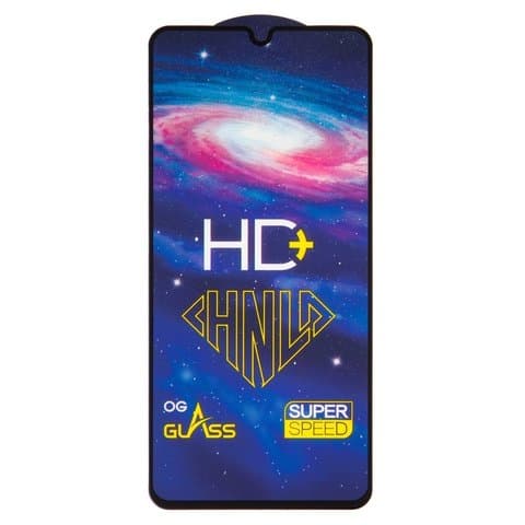Захисне скло Samsung SM-A336 Galaxy A33 5G, 0.2 мм, iNobi, Full Glue, сумісне з чохлом (клей по всей площади стекла), чорне, HD+ | Закаленное защитное стекло