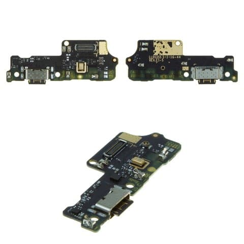 Плата зарядки Xiaomi Poco C40, 220333QPG, Redmi 10C, 220333QAG, 220333QBI, 220333QNY, 220333QL, шлейф коннектора зарядки, с микрофоном, High Copy