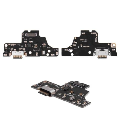 Плата зарядки Motorola Moto G41, XT2167-2, шлейф коннектора зарядки, с микрофоном, High Copy