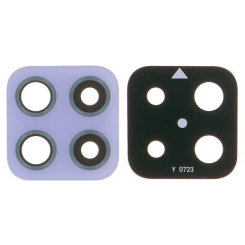 Стекло камеры Samsung SM-A225 Galaxy A22, фиолетовое, Original (PRC)