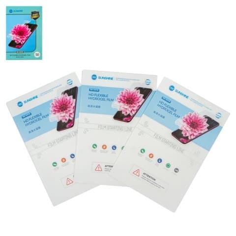 Гидрогелевая пленка Sunshine SS-057A, глянцевая, 180 x 120 мм, 50 шт