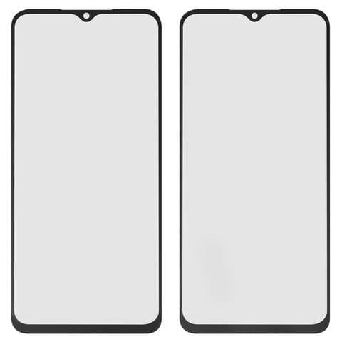 Стекло дисплея Samsung SM-M135 Galaxy M13, черное | стекло тачскрина