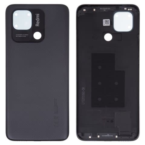 Задня кришка Xiaomi Redmi 10C, 220333QAG, 220333QBI, 220333QNY, 220333QL, сіра, Graphite Gray, Original (PRC) | корпус, задняя панель аккумулятора, АКБ, батареи