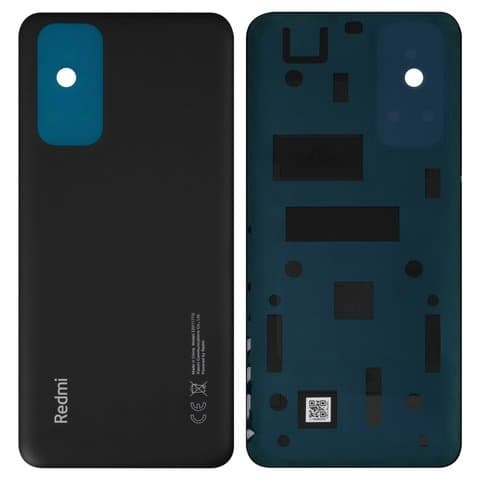 Задня кришка Xiaomi Redmi Note 11 4G, 21121119SC, Redmi Note 11S, 2201117SG, 2201117SI, 2201117SY, 2201117SL, чорна, сіра, Graphite Gray, Original (PRC) | корпус, задняя панель аккумулятора, АКБ, батареи