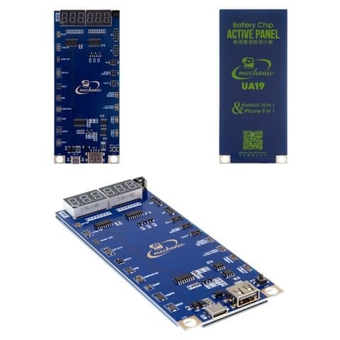 Кабели запуска батареи Mechanic UA19, android 10 in 1 iphone 9 in 1