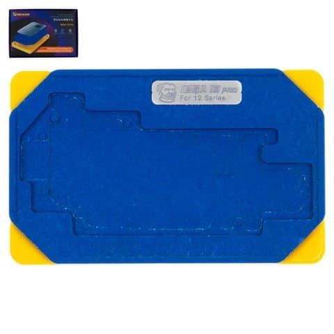 Набор BGA-реболлинга Mechanic iBGA 13 Pro Apple iPhone 11, iPhone 11 Pro, iPhone 11 Pro Max, iPhone 12, iPhone 12 Mini, iPhone 12 Pro, iPhone 12 Pro Max, iPhone 13, iPhone 13 Mini, iPhone 13 Pro, iPhone 13 Pro Max, iPhone X, iPhone XS, iPhone XS Max, Motherboard, 14 in 1