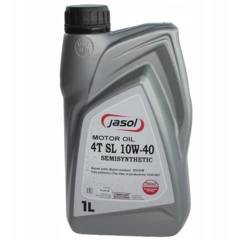 Масло генераторов JASOL GARDEN OIL SAE 10W/40 1 л