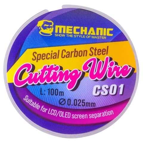 Струна отклеивания стекла Mechanic CS01, 0,025 мм, 100 м