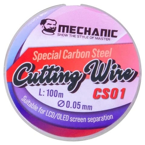 Струна отклеивания стекла Mechanic CS01, 0,05 мм, 100 м
