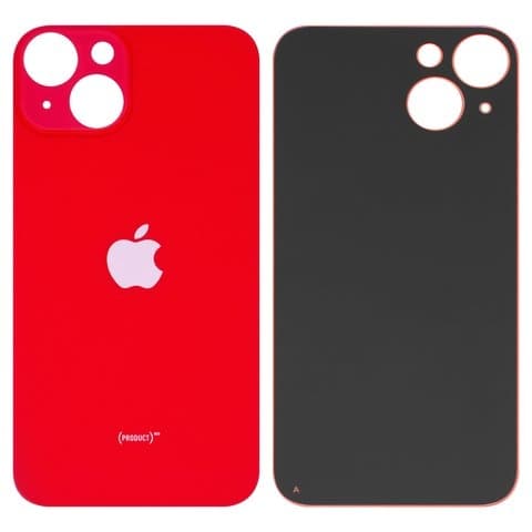 Задня кришка Apple iPhone 14, червона, не потрібно знімати скло камери, big hole, Original (PRC) | корпус, крышка аккумулятора, АКБ, батареи