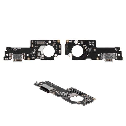 Плата зарядки Xiaomi Poco M4 5G, Poco M5 4G, Redmi 10 5G, Redmi Note 11E, шлейф коннектора зарядки, с микрофоном, High Copy