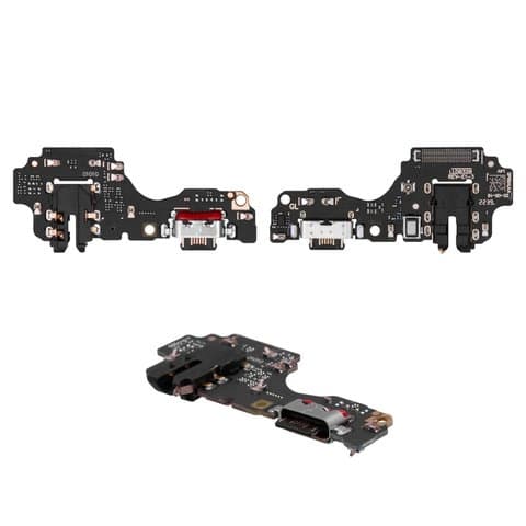 Плата зарядки Motorola Moto G32, шлейф коннектора зарядки, коннектора наушников, с микрофоном, High Copy